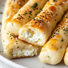 High-Protein Cottage Cheese Breadsticks