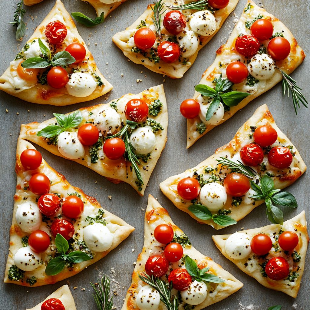 Gluten-Free Christmas Tree Flatbreads