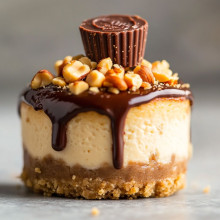 Peanut Butter Cup Mini Cheesecake
