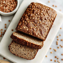 Lentil Flour Protein Bread