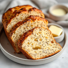 Cottage Cheese Bread with Chia Seeds