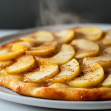 Gluten-Free Apple Cinnamon Flatbread