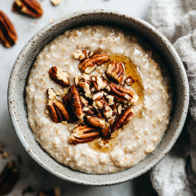Maple Pecan Pie Overnight Oats