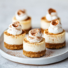 Vanilla Chai Mini Cheesecake