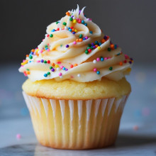 Vanilla Funfetti Cupcakes