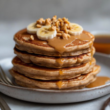 Dairy-Free Peanut Butter Pancakes