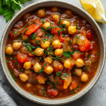 One-Pot Mediterranean Chickpea Stew