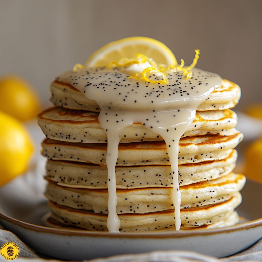  Lemon Poppy Seed Pancakes 
