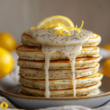  Lemon Poppy Seed Pancakes 