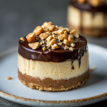 Peanut Butter Cup Mini Cheesecake