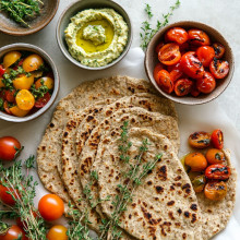 Gluten-Free Buckwheat Flatbread