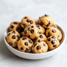 Chocolate Chip Cookie Dough Bites