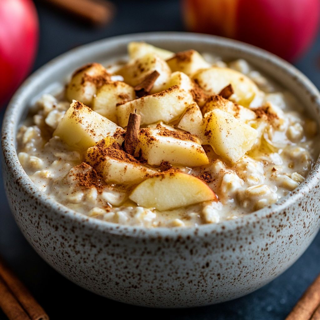 Cinnamon Apple Overnight Oats