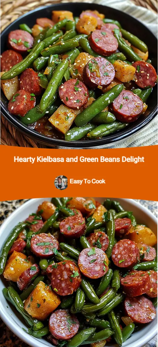 Hearty Kielbasa and Green Beans Delight