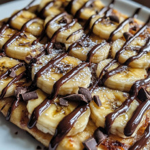  Chocolate Banana Flatbread 