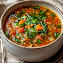 One-Pot Lentil and Vegetable Soup