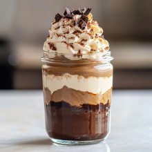 Mocha Coffee Dessert Jar