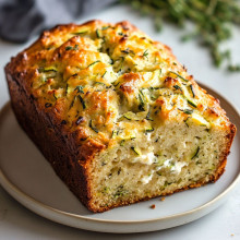 Savory Cottage Cheese Zucchini Bread