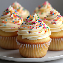 Classic Vanilla Cupcakes 