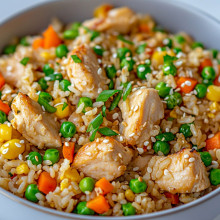 Quick Chicken Fried Rice