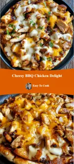 Cheesy BBQ Chicken Delight