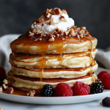  Vanilla Caramel Pancakes 