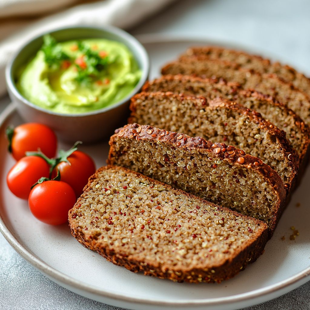 Quinoa Protein Bread