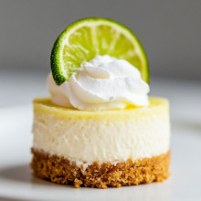 Key Lime Mini Cheesecake