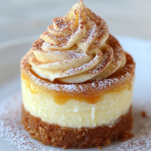 Cinnamon Roll Mini Cheesecake