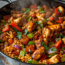 One-Pot Cajun Chicken and Rice