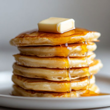 Honey Butter Pancakes