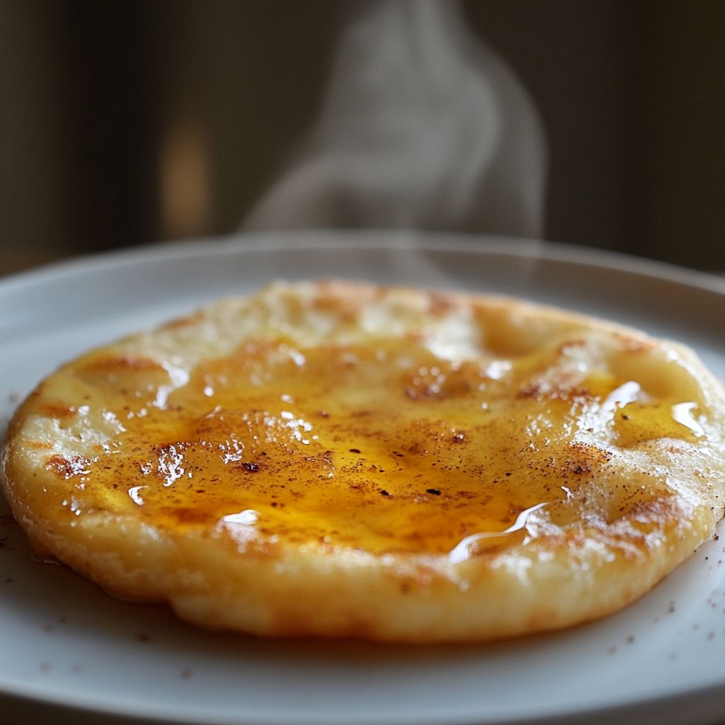 Gluten-Free Flatbread with Honey and Cinnamon