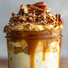 Caramel Pecan Dessert Jar