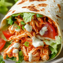  Buffalo Chicken Wraps 