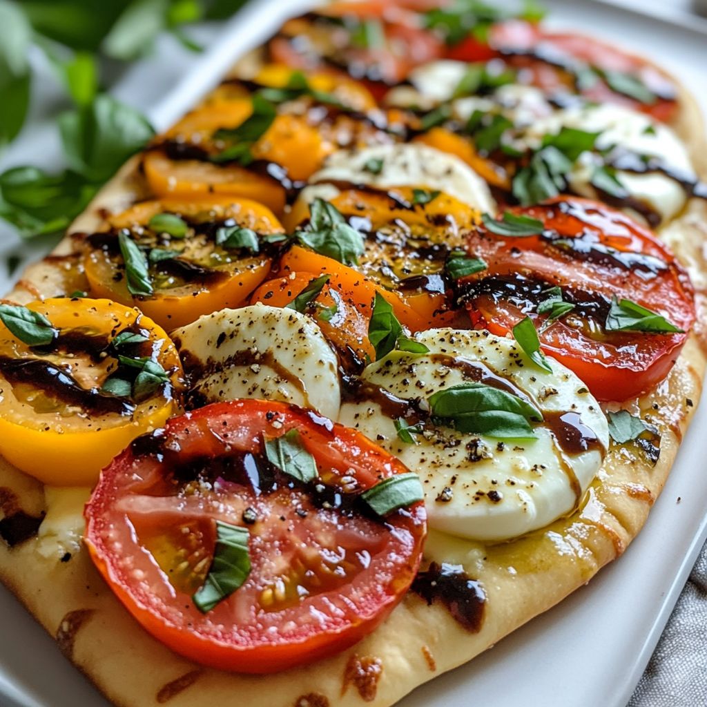  Caprese Salad Flatbread 