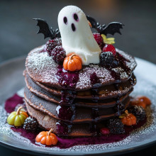 Haunted House Pancakes