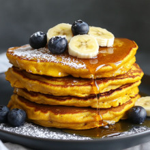  Golden Turmeric Pancakes 