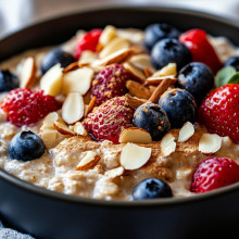 Vanilla Almond Overnight Oats