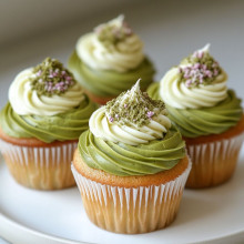 Matcha Green Tea Cupcakes