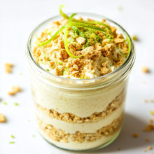 Key Lime Pie Overnight Oats
