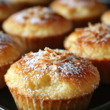 Coconut Cream Muffins