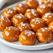 Mini Caramel Pretzel Bites