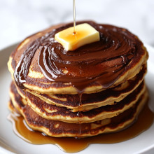 Nutella Swirl Pancakes