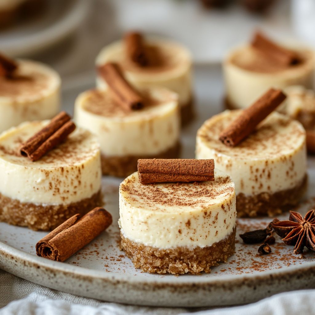 Vanilla Chai Mini Cheesecake