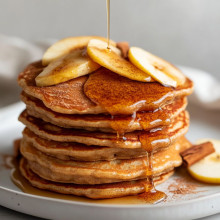 Cozy Cinnamon Apple Pancakes