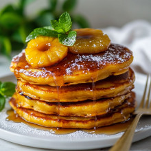  Pineapple Upside Down Pancakes 