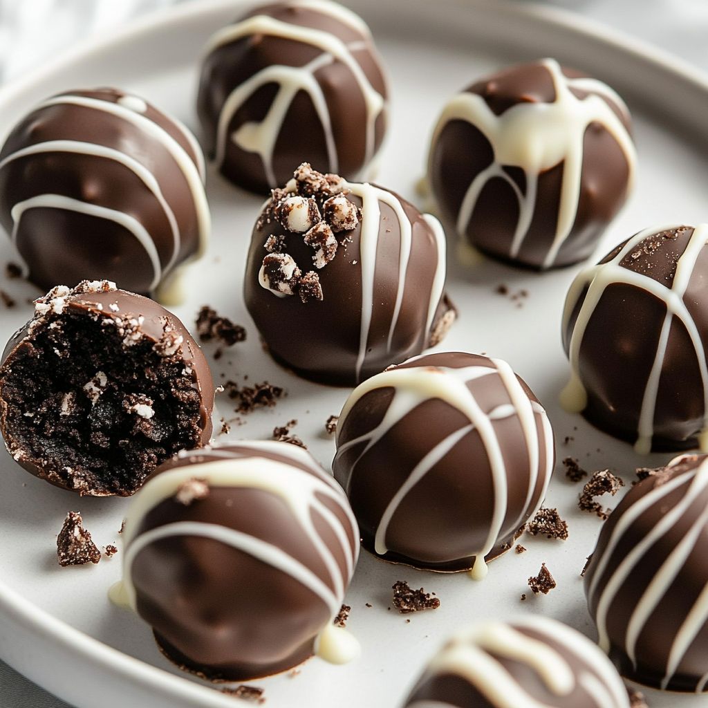 No-Bake Oreo Truffle Balls