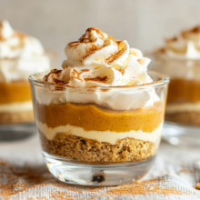 No-Bake Pumpkin Pie Cups