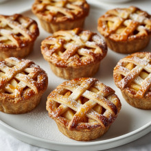 Gingerbread Apple Pie Minis