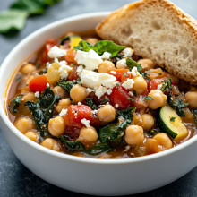 One-Pot Mediterranean Chickpea Stew